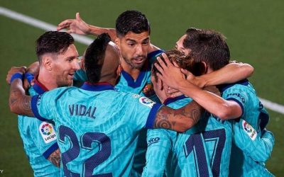 Barcelona surpasses the effects of a difficult week and sweeps Villarreal