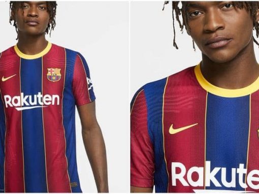 Barcelona reveals new shirt after “embarrassing error”