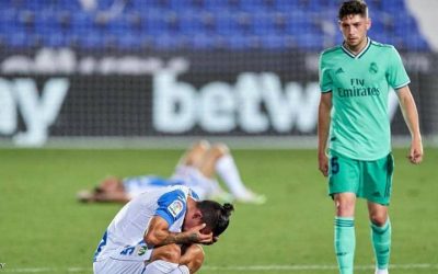 Leganes breaks the Real Madrid chain and loses its seat in La Liga