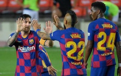 For the third time .. Barcelona sweeps everyone away from the world of football