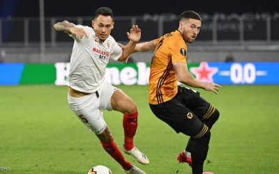 Ocampos’ deadly goal move Seville to the Europa League golden box