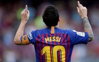 The Spanish League stands with Barcelona, facing Messi