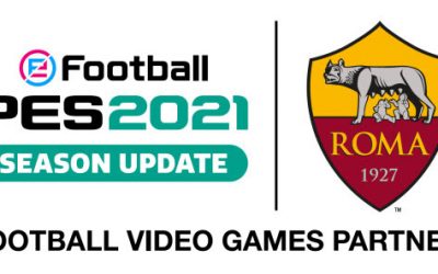 The PES football game series obtains exclusive rights to the Italian club, Roma