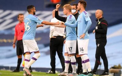 Manchester City announces that Mahrez and Laporte are infected with the Corona virus