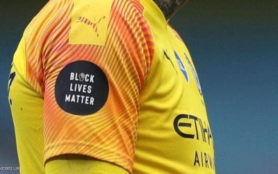 The Premiership replaces the slogan “black lives matter” with another .. what is it?