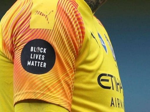 The Premiership replaces the slogan “black lives matter” with another .. what is it?