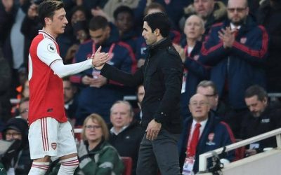 Arteta striker Ozil: he cannot play at the advanced Arsenal