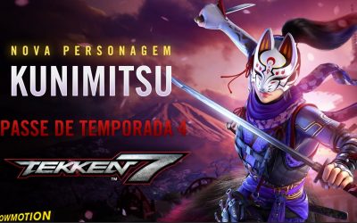 Leaked announcement of the additional Kunimitsu character for Tekken 7 game