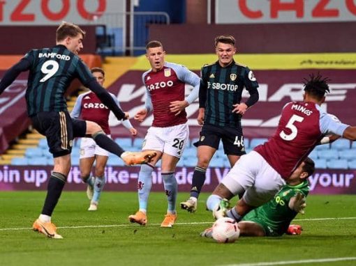 Leeds stops the Aston Villa train with three Bamford