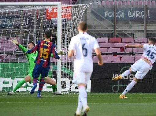 Real Madrid embarrasses Barcelona in their own home and top the “LaLiga”