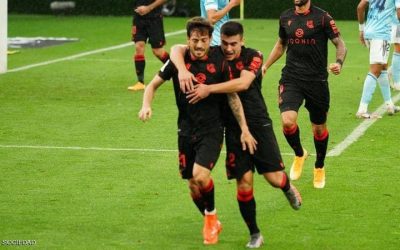 Sociedad regains the top of LaLiga … and Silva scores his first goal