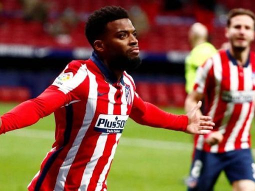 Atletico top the Spanish League after winning its seventh in a row