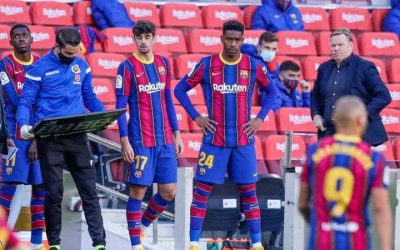 After only 10 games, the Barcelona coach talks about a “wasted league”