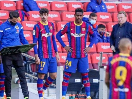 After only 10 games, the Barcelona coach talks about a “wasted league”