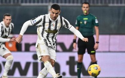 Juventus snatched victory in Genoa with two penalty kicks from Ronaldo
