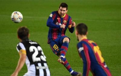 Messi’s goal gives Barcelona a difficult victory over Levante
