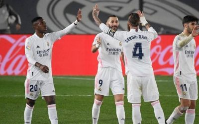 Real achieve its fifth successive victory and continue to chase Atlético