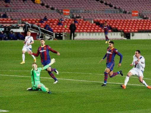 Eibar imposes a draw on Barcelona under the eyes of Messi