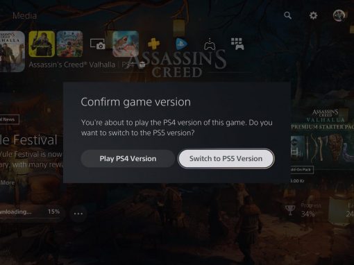 The new PS5 update warns gamers if they are running the PS4 version of the games