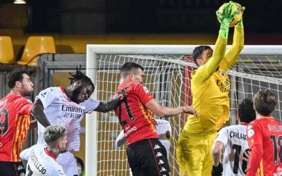 Milan regain the top spot by winning against BenVento