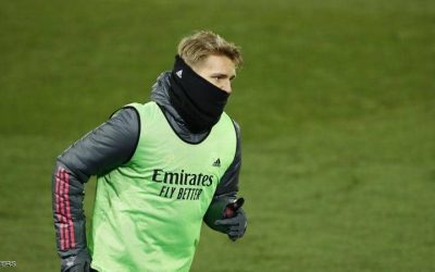 Arsenal is using the young Real Madrid player