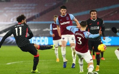 Salah shines and leads Liverpool to cross West Ham station