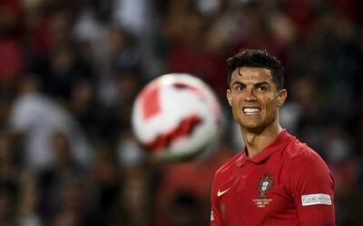 Ronaldo shines on the communication sites