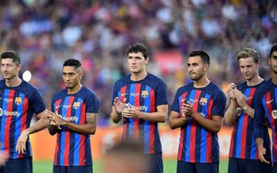 Barcelona scored 4 players out of 5 before the league