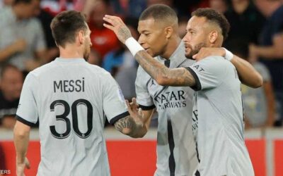 Mbappe scores after 8 seconds in Saint-Germain Seven goals